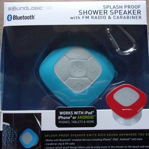 New Splash Proof Wireless Bluetooth Shower Speaker with FM Radio